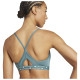 Adidas Γυναικείο μπουστάκι Aeroreact Light-Support 3-Stripes Bra